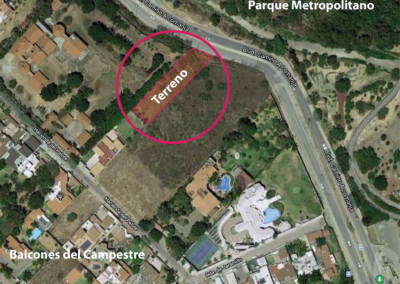 Terreno en Fracc. Balcones del Campestre